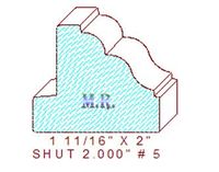 Shutter/Louver 2" - 5 Shutter/Louver 2" - 5