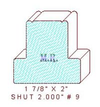 Shutter/Louver 2" - 9 Shutter/Louver 2" - 9