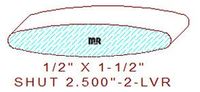 Shutter/Louver 2-1/2" - 2