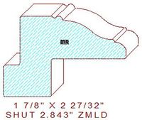 Shutter/Louver 2-27/32" Shutter/Louver 2-27/32"