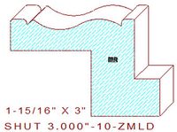 Shutter/Louver 3" - 10 Shutter/Louver 3" - 10