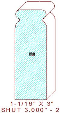 Shutter/Louver 3" - 2 Shutter/Louver 3" - 2