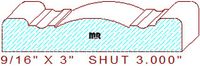 Shutter/Louver 3" Shutter/Louver 3"