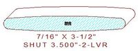 Shutter/Louver 3-1/2" - 2 Shutter/Louver 3-1/2" - 2