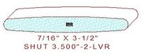 Shutter/Louver 3-1/2" - 2