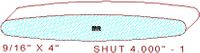 Shutter/Louver 4" - 1 Shutter/Louver 4" - 1