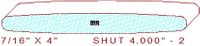Shutter/Louver 4" - 2 Shutter/Louver 4" - 2