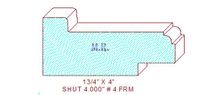 Shutter/Louver 4" - 4 Shutter/Louver 4" - 4