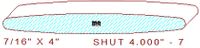 Shutter/Louver 4" - 7 Shutter/Louver 4" - 7