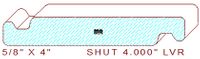 Shutter/Louver 4" Shutter/Louver 4"
