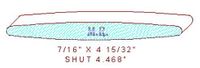 Shutter/Louver 4-15/32" Shutter/Louver 4-15/32"