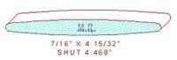 Shutter/Louver 4-15/32"