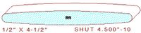 Shutter/Louver 4-1/2" - 10 Shutter/Louver 4-1/2" - 10