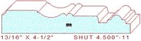 Shutter/Louver 4-1/2" - 11 Shutter/Louver 4-1/2" - 11