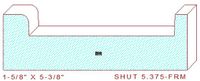 Shutter/Louver 5-3/8" Shutter/Louver 5-3/8"