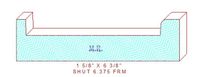 Shutter/Louver 6-3/8" Shutter/Louver 6-3/8"