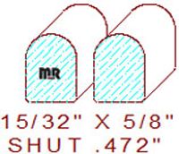 Shutter/Louver 15/32" Shutter/Louver 15/32"