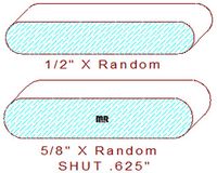 Shutter/Louver 1/2" & 5/8" Shutter/Louver 1/2" & 5/8"