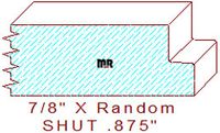 Shutter/Louver 7/8" Shutter/Louver 7/8"