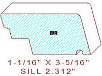 Window Sill 2-5/16"