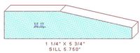 Door Sill Moulding 5-3/4" Door Sill Moulding 5-3/4"