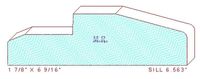 Door Sill Moulding 6-9/16" Door Sill Moulding 6-9/16"