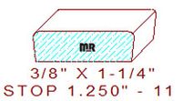 Stop 1-1/4" - 11 Stop 1-1/4" - 11
