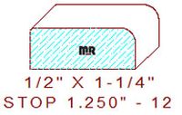 Stop 1-1/4" - 12 Stop 1-1/4" - 12