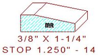 Stop 1-1/4" - 14 Stop 1-1/4" - 14