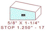 Stop 1-1/4" - 17 Stop 1-1/4" - 17