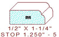 Stop 1-1/4" - 5 Stop 1-1/4" - 5