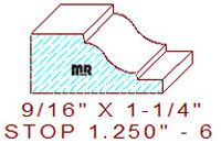 Stop 1-1/4" - 6 Stop 1-1/4" - 6