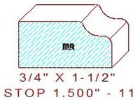 Stop 1-1/2" - 11 Stop 1-1/2" - 11
