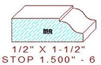Stop 1-1/2" - 6 Stop 1-1/2" - 6