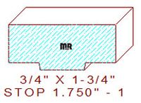 Stop 1-3/4" - 1 Stop 1-3/4" - 1