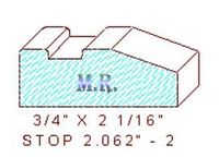 Stop 2-1/16" - 2 Stop 2-1/16" - 2
