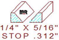 Stop 5/16" Stop 5/16"