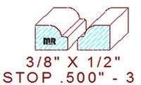 Stop 1/2" - 3 Stop 1/2" - 3