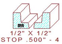 Stop 1/2" - 4 Stop 1/2" - 4