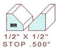 Stop 1/2" Stop 1/2"
