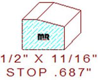 Stop 11/16" Stop 11/16"