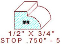 Stop 3/4" - 5 Stop 3/4" - 5