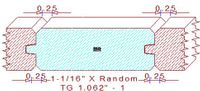 Tongue & Groove 1-1/16" - 1 Tongue & Groove 1-1/16" - 1