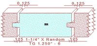 Tongue & Groove 1-1/4" - 6 Tongue & Groove 1-1/4" - 6