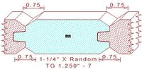 Tongue & Groove 1-1/4" - 7 Tongue & Groove 1-1/4" - 7