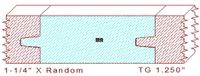 Tongue & Groove 1-1/4" Tongue & Groove 1-1/4"