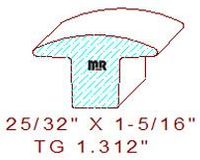 Flooring T-Mould 1-5/16" 