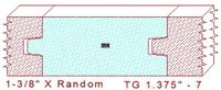 Tongue & Groove 1-3/8" - 7