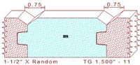 Tongue & Groove 1-1/2" - 11 Tongue & Groove 1-1/2" - 11