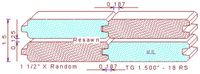 Tongue & Groove 1-1/2" - 18 Tongue & Groove 1-1/2" - 18